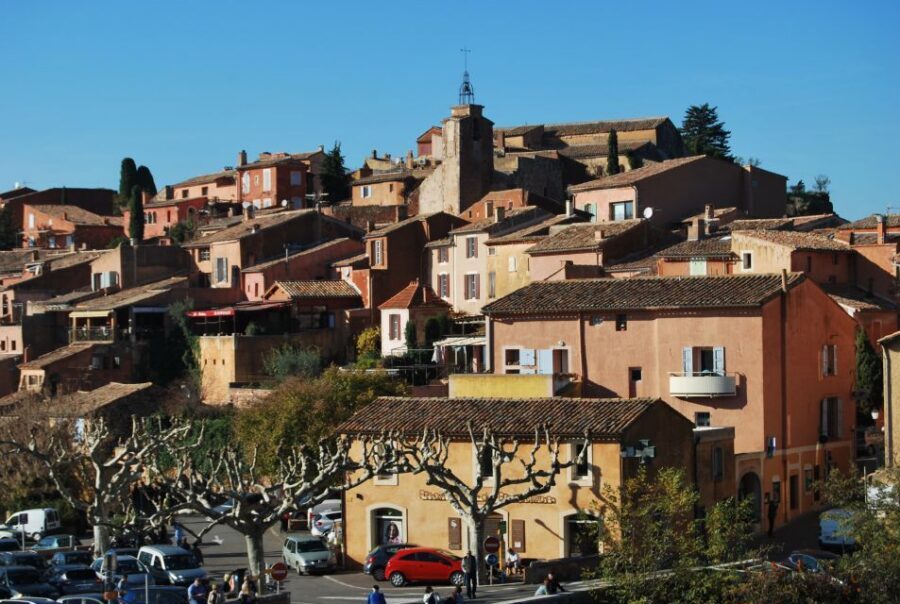 From Marseille Cruise Port: Luberon Villages - Bonnieux: 12th-Century Church Views and Short, Sweet Wandering