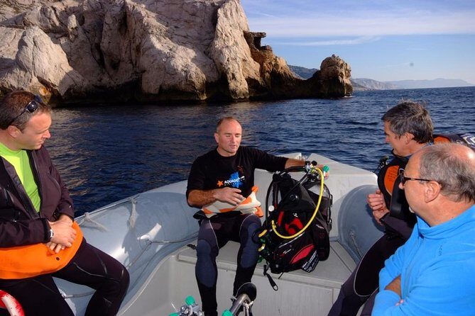 Full-Day Snorkeling and Guided Dive in the Calanques National Park from Marseille - Scuba session with Vince: coaching that prioritizes safety and comfort