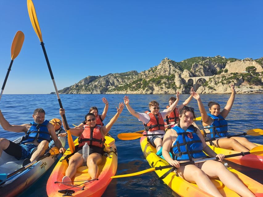 Marseille: Côte Bleue Calanques Half-Day Kayak Tour - Guides and Safety: The Stuff That Makes You Feel Set Up
