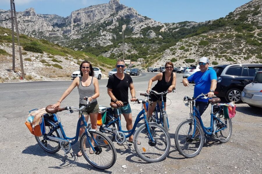 Marseille: Full-Day Guided E-Bike Coast & Calanques Tour - Goudes fishing village to Maronnaise wild beach: the best payoff for sea time