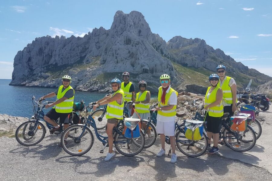 Marseille: Full-Day Guided E-Bike Coast & Calanques Tour - Breaks, meals, and the restaurant stop you choose