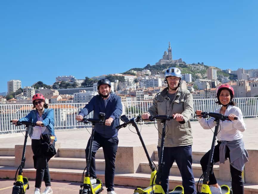 Marseille: Self-Guided Smartphone Tour by E-Scooter - Starting at the Vieux Port: your easiest win of the day