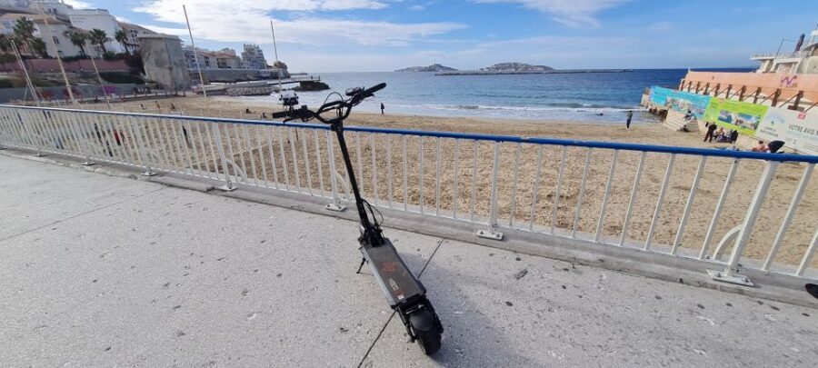 Marseille: Self-Guided Smartphone Tour by E-Scooter - Notre-Dame de la Garde: the viewpoint you feel in your legs