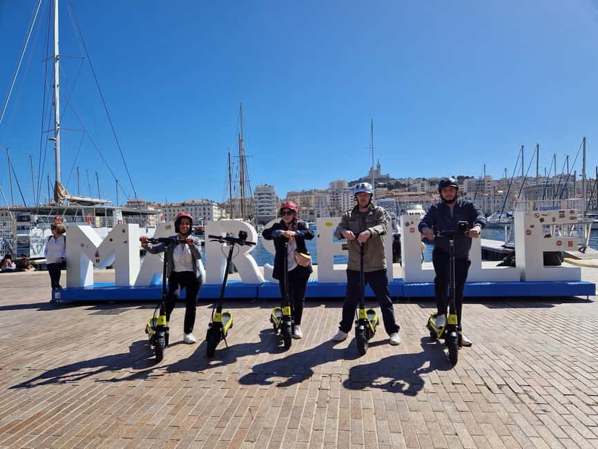 Marseille: Self-Guided Smartphone Tour by E-Scooter - Getting comfortable: training and handling the e-scooter