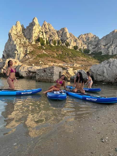 Marseille: stand-up paddle tour - discover the calanques - Paddling Past Goudes and La Maronaise Without Rushing