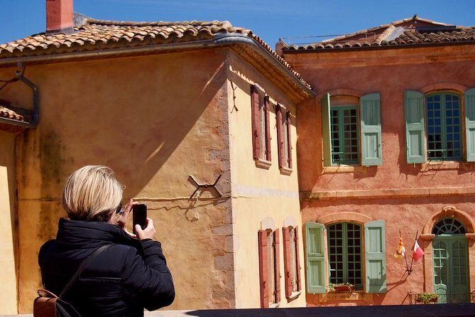 Picturesque Luberon - From MARSEILLE - Stop 3: Roussillon’s Ochre Colors and Thursday Market Energy