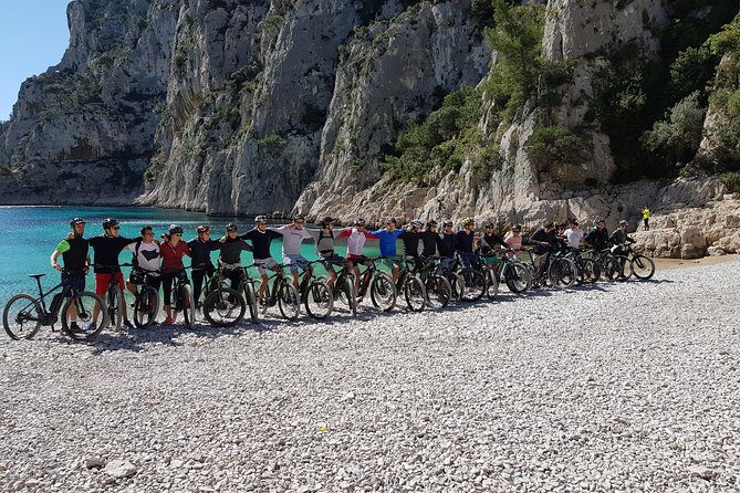 Private ebike tour to Calanques or city - The climb route: Col de la Gineste and the Route des Crêtes choice